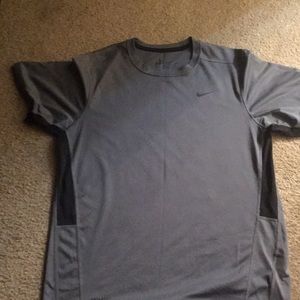 Gray Nike shirt